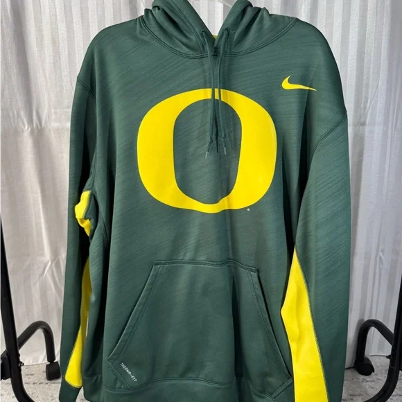 Nike Green and Yellow Men's Sweater - Picture 1 of 2